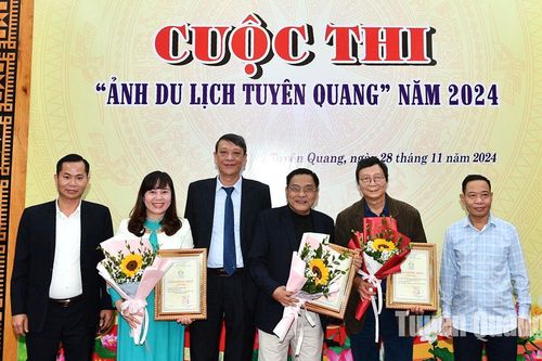 Tổng kết và trao giải thưởng Cuộc thi 'Ảnh Du lịch Tuyên Quang' năm 2024