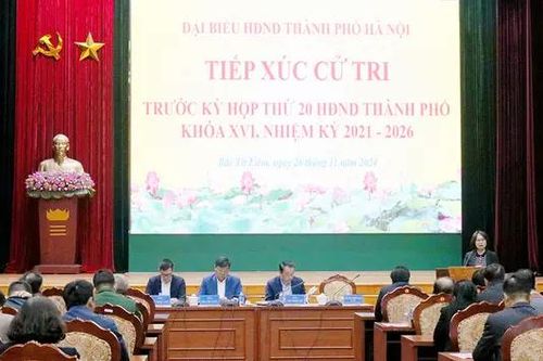 Cử tri Bắc Từ Liêm kiến nghị về giao thông, quy hoạch