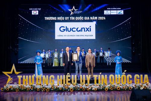 Glucanxi lọt Top 10 Thương hiệu uy tín Quốc gia 2024
