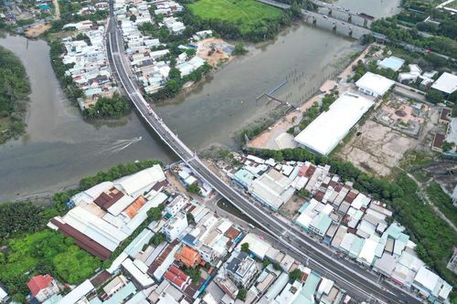 Thông xe cầu 500 tỷ 'giải cứu' kẹt xe cửa ngõ TP.HCM