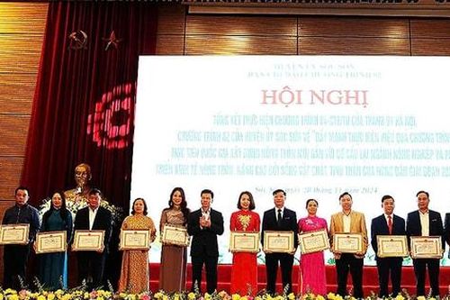 Huyện Sóc Sơn: 18/25 xã hoàn thành xây dựng nông thôn mới nâng cao