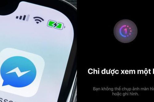 Messenger cập nhật tính năng gửi ảnh chỉ xem 1 lần, tự động xóa sau khi xem xong