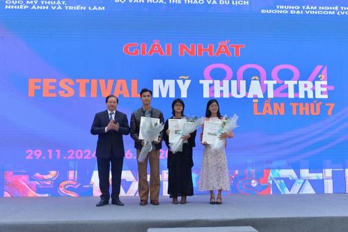 Chính thức khai mạc Festival Mỹ thuật Trẻ năm 2024