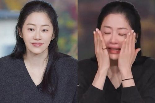 Go Hyun Jung bật khóc nức nở trên truyền hình