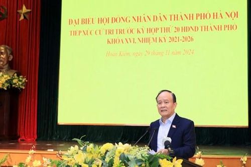 Cử tri quận Hoàn Kiếm hoan nghênh hiệu quả giám sát của HĐND các cấp thành phố