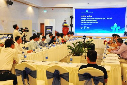 Đẩy mạnh truyền thông sử dụng nước hợp lý, hiệu quả bảo đảm an ninh nguồn nước