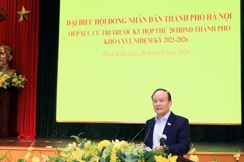 Cử tri quận Hoàn Kiếm kiến nghị nhiều vấn đề liên quan hạ tầng đô thị