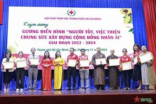 Hội Chữ thập đỏ TP Hồ Chí Minh phát huy truyền thống nhân ái, chung sức xây dựng cộng đồng