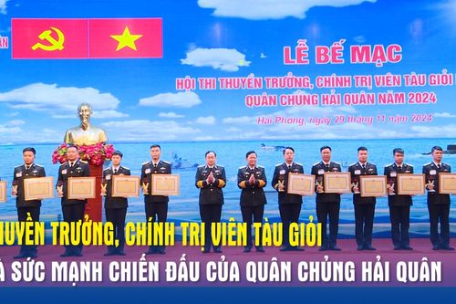 Thuyền trưởng, chính trị viên tàu giỏi là sức mạnh chiến đấu của Quân chủng Hải quân