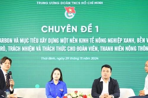 Thanh niên góp sức phát triển kinh tế nông nghiệp xanh, bền vững