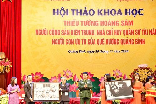Hội thảo khoa học 'Thiếu tướng Hoàng Sâm - Người cộng sản kiên trung'