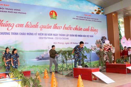 Sôi nổi chuyên đề đội cấp thành phố tại Hải Phòng