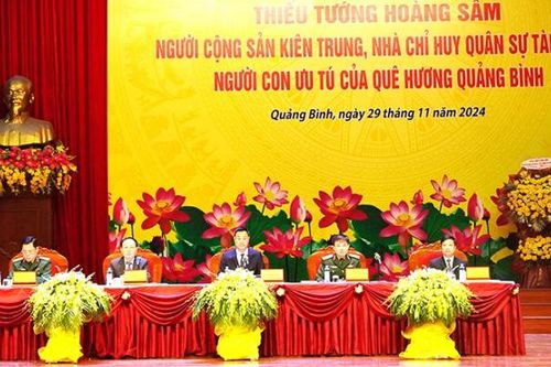 Thiếu tướng Hoàng Sâm - Người chiến sĩ cộng sản kiên trung trọn cuộc đời phấn đấu, hy sinh vì nước, vì dân