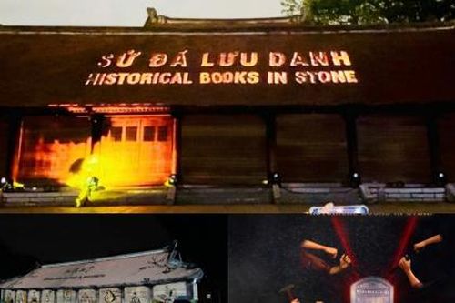 'Sử đá lưu danh' - Đạo học được truyền tải qua công nghệ 3D mapping