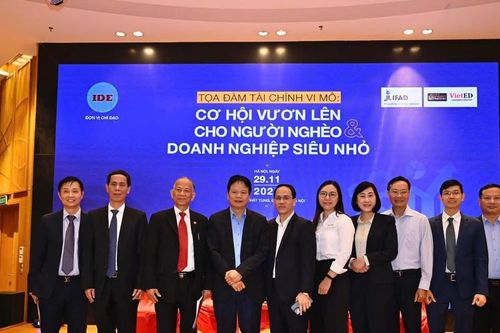Tọa đàm 'Tài chính vi mô: Cơ hội vươn lên cho người nghèo và doanh nghiệp siêu nhỏ'