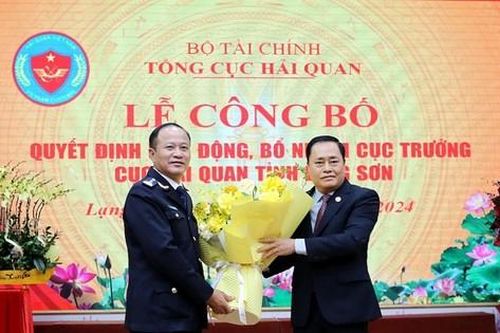 Lạng Sơn có Cục trưởng Cục Hải quan mới