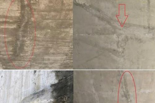 Nhiều vết nứt tại các hầm chui cao tốc qua Hà Tĩnh