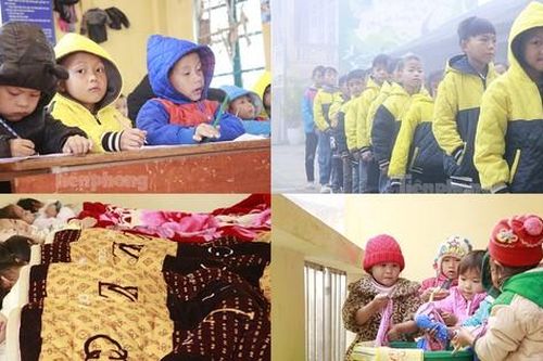 Thầy cô vùng cao Yên Bái chăm lo bữa ăn, giấc ngủ của học trò trong đợt rét đầu tiên năm nay
