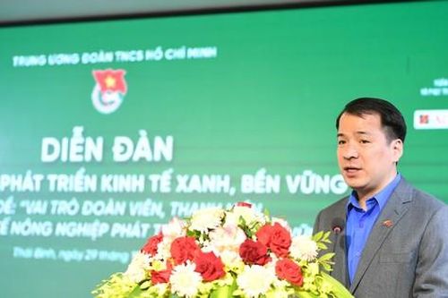 Thanh niên nông thôn là 'hạt nhân' để phát triển nông nghiệp xanh