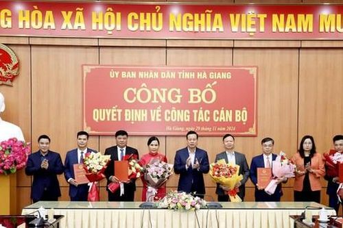 Điều động, bổ nhiệm nhiều vị trí cán bộ chủ chốt ở Hà Giang