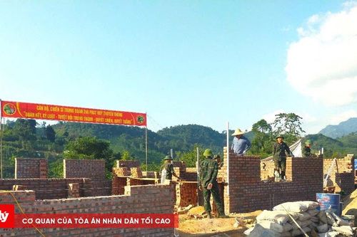 Tăng tốc thi công khu tái định cư cho đồng bào Mông tại Bắc Kạn
