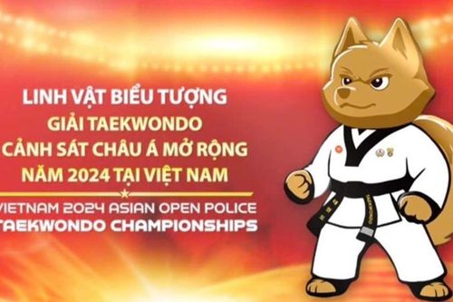 Hơn 2.000 vận động viên sẽ tham gia giải Taekwondo Cảnh sát châu Á mở rộng