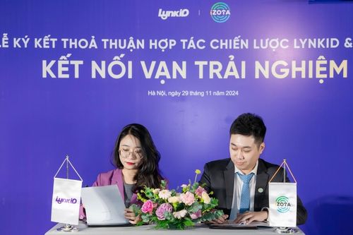 LynkiD và iZOTA hợp tác chiến lược toàn diện
