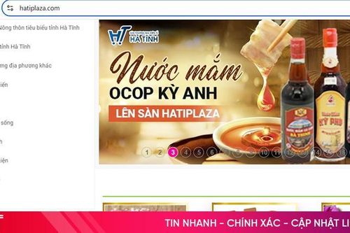 Hơn 690 sản phẩm có mặt trên sàn thương mại điện tử Hà Tĩnh