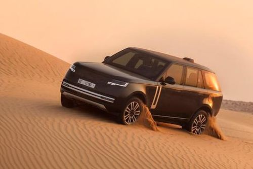 Range Rover Electric đang được thử nghiệm tại Dubai