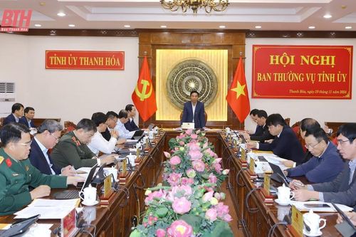 Ban Thường vụ Tỉnh ủy cho ý kiến vào các tờ trình của Ban Cán sự Đảng UBND tỉnh