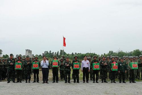 Huyện Thoại Sơn hoàn thành diễn tập khu vực phòng thủ năm 2024