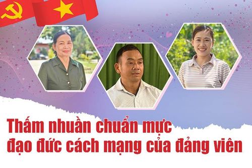 Thấm nhuần chuẩn mực đạo đức cách mạng của đảng viên