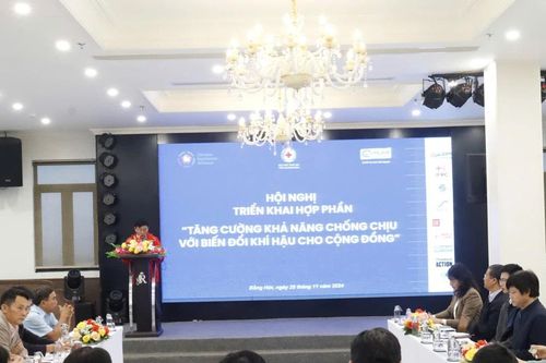 Tăng cường khả năng chống chịu với biến đổi khí hậu cho cộng đồng