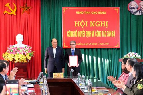 Đồng chí Nông Quốc Hùng được bổ nhiệm giữ chức Giám đốc Sở Nông nghiệp và Phát triển nông thôn
