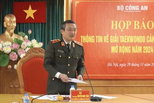 Hơn 2.000 VĐV và đại biểu tham gia Giải Taekwondo Cảnh sát châu Á mở rộng