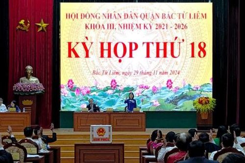 Đồng chí Vũ Duy Hùng là tân Phó Chủ tịch UBND quận Bắc Từ Liêm