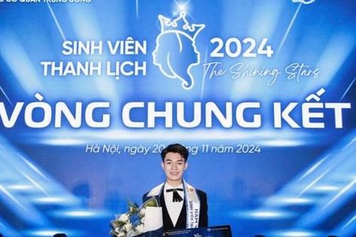 Nam vương Sinh viên thanh lịch 2024: 'Trai Bách Khoa' chính hiệu, ê hề thành tích