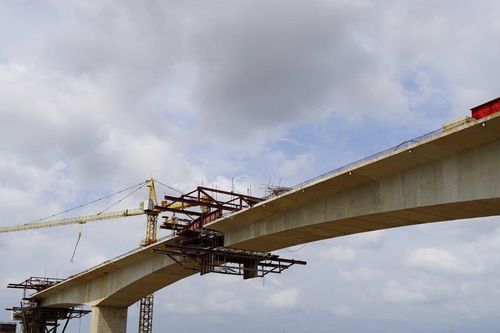 Cầu Gành Hào nối liền Cà Mau và Bạc Liêu sắp hoàn thành