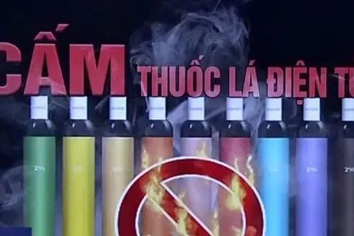 Cấm thuốc lá điện tử từ năm 2025