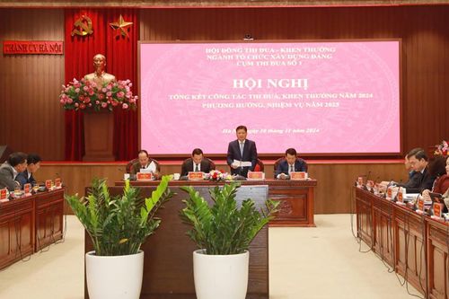 Tiếp tục thực hiện hiệu quả các phong trào thi đua trong công tác tổ chức, xây dựng Đảng