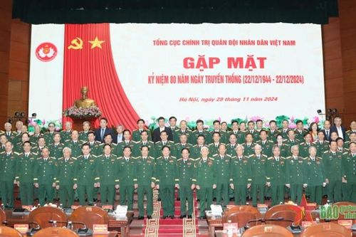 Tổng cục Chính trị gặp mặt kỷ niệm 80 năm Ngày truyền thống khu vực phía bắc