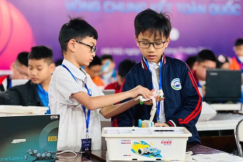 157 đội 'kỹ sư nhí' góp mặt tại chung kết Cuộc thi Sáng tạo Robotics