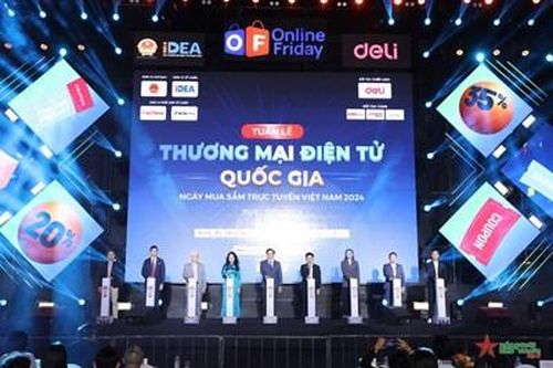 Đang diễn ra Ngày mua sắm trực tuyến Việt Nam-Online Friday 2024