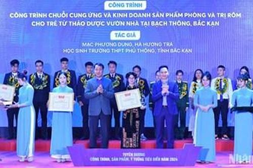 23 công trình 'Tuổi trẻ sáng tạo' xuất sắc khu vực miền Bắc được vinh danh