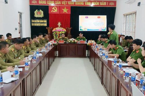 Quảng Nam và Sekong (Lào) tăng cường hợp tác trong phòng, chống ma túy