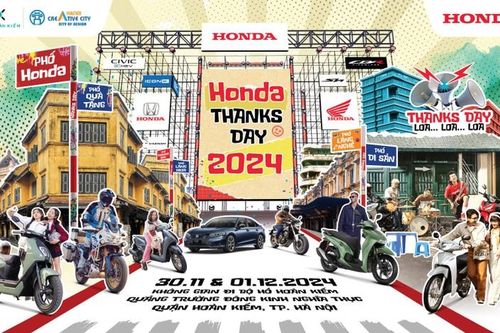 Honda Thanks Day 2024 với đủ sắc màu văn hóa tại Hà Nội