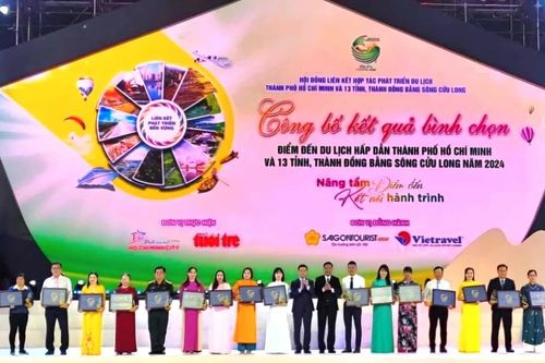 3 điểm đến ở An Giang vào Top 50 điểm du lịch hấp dẫn TPHCM và ĐBSCL
