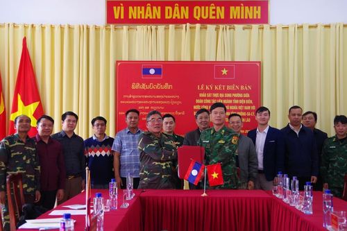 Khảo sát, hội đàm giữa tỉnh Điện Biên và tỉnh Phong Sa Lỳ, Lào
