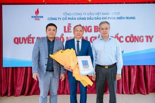 PVOIL Miền Trung có Giám đốc mới