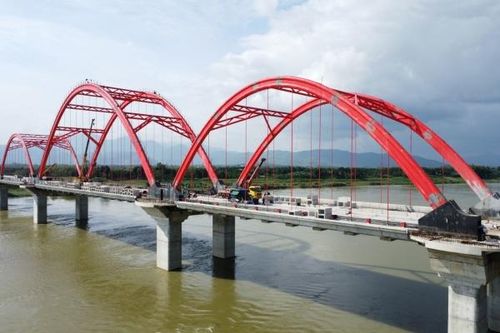 Cận cảnh dự án cầu Trà Khúc 3 sắp 'về đích'